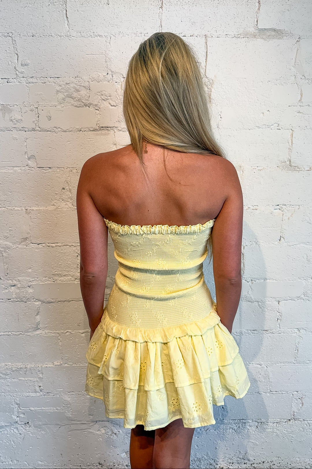 Perfect Spring Dress, Strapless Romper Dress, Spring and Summer Dresses, Vacation Dress, Romper Sorority Rush Dress, Easter Dress, Adeline Boutique, Dallas Boutique