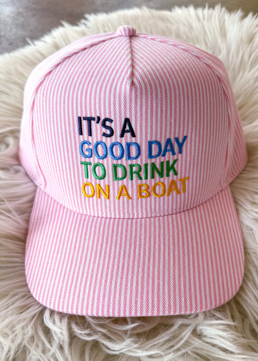 trucker hat, boat trucker hat, its a good day to drink on a boat, its a good day to drink on a boat trucker hat 