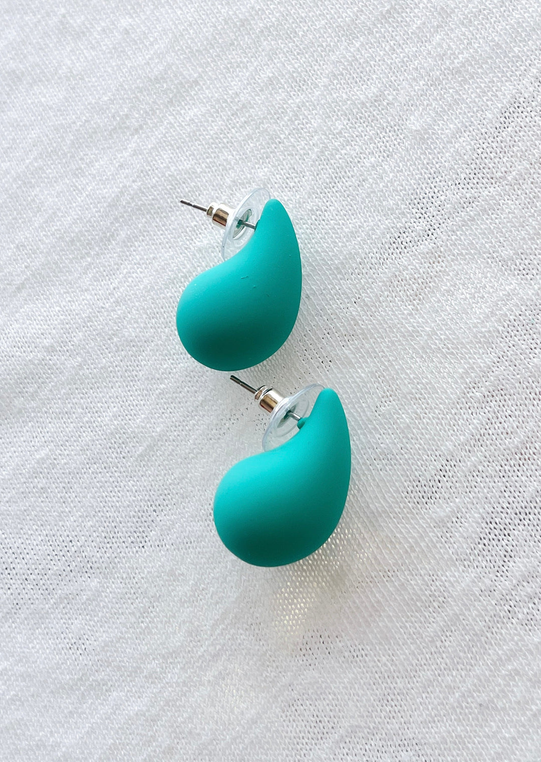 earring, earrings, jewelry, teal earrings