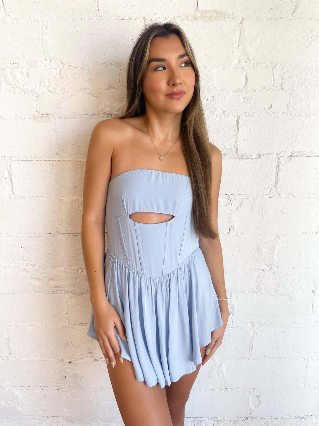 Don't Burst My Bubble Romper, romper, Adeline, Adeline, dallas boutique, dallas texas, texas boutique, women's boutique dallas, adeline boutique, dallas boutique, trendy boutique, affordable boutique