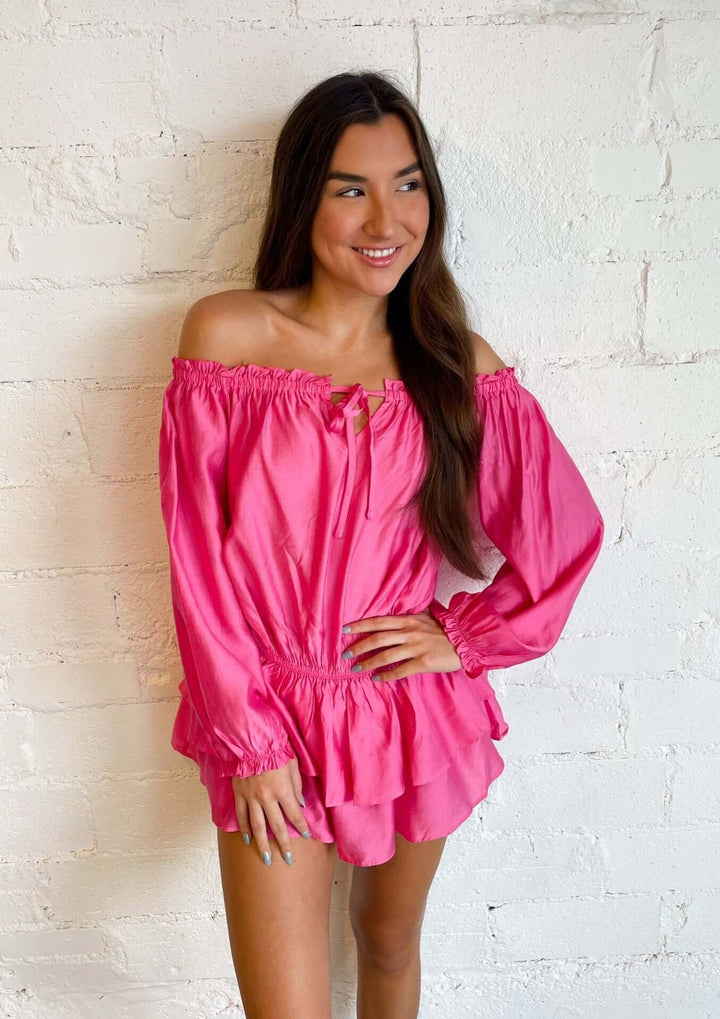 A Touch Of Sugar Romper, romper, Adeline, Adeline, dallas boutique, dallas texas, texas boutique, women's boutique dallas, adeline boutique, dallas boutique, trendy boutique, affordable boutique